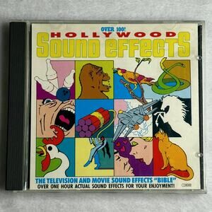 Hollywood Sound Effects CD Over 100 Movie TV Audio Effects Library 1988 Compose
